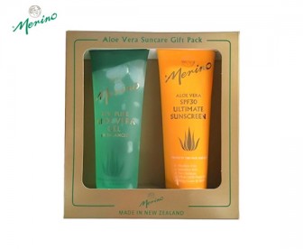 Merino 美丽诺 芦荟防晒胶礼品套装(芦荟胶 250ml+防晒霜SPF30 250ml ) Merino 美丽诺 芦荟防晒胶礼品套装(芦荟胶 250ml+防晒霜SPF30 250ml )